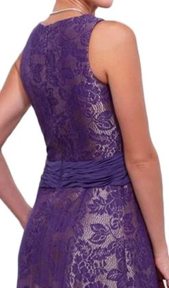 Formal Gowns Nox Anabel - 5139 Lace Embroidered A-line Dress