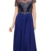 Nox Anabel - 5143 Beaded Embellished A-Line Gown 1 Nox Anabel - 5143 Beaded Embellished A-Line Gown