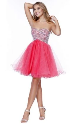 Cocktail Dresses Nox Anabel - 6010 Beaded Sweetheart A-Line Dress 13 Cocktail Dresses Nox Anabel - 6010 Beaded Sweetheart A-Line Dress