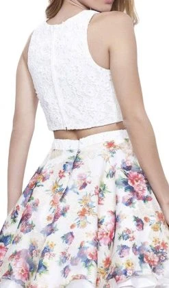 Nox Anabel - 6255 Beaded Two-Piece A-Line Cocktail Dress 9 Nox Anabel - 6255 Beaded Two-Piece A-Line Cocktail Dress