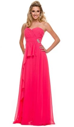 Nox Anabel - 7125 Long One Shoulder Dress