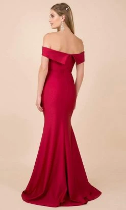 Nox Anabel - N295 Off-Shoulder Fitted Trumpet Dress