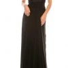 Odrella - 1698 Gathered Embellished Halter Crepe Chiffon Evening Dress