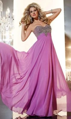 Panoply - 14643 Strapless Sweetheart A-line Dress Formal Gowns