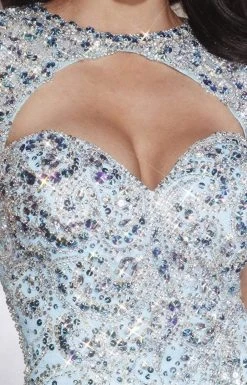 Panoply - 14766 Stunning Sweetheart Beaded Tulle And Lace Trumpet Dress