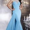 Formal Gowns Panoply - 14780 Embellished Bateau Neck Matte Jersey Trumpet Dress 2 Formal Gowns Panoply - 14780 Embellished Bateau Neck Matte Jersey Trumpet Dress