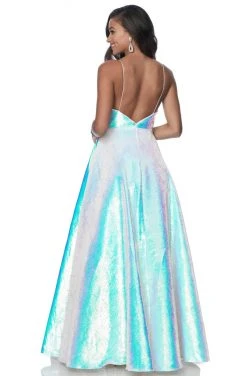 Blush By Alexia Designs Formal Gowns Pink By Blush - 5826 Shiny Sequined Long Dress