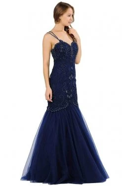 Poly USA - 8352 Embellished Sweetheart Trumpet Gown 14 Poly USA - 8352 Embellished Sweetheart Trumpet Gown