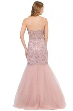 Poly USA - 8352 Embellished Sweetheart Trumpet Gown