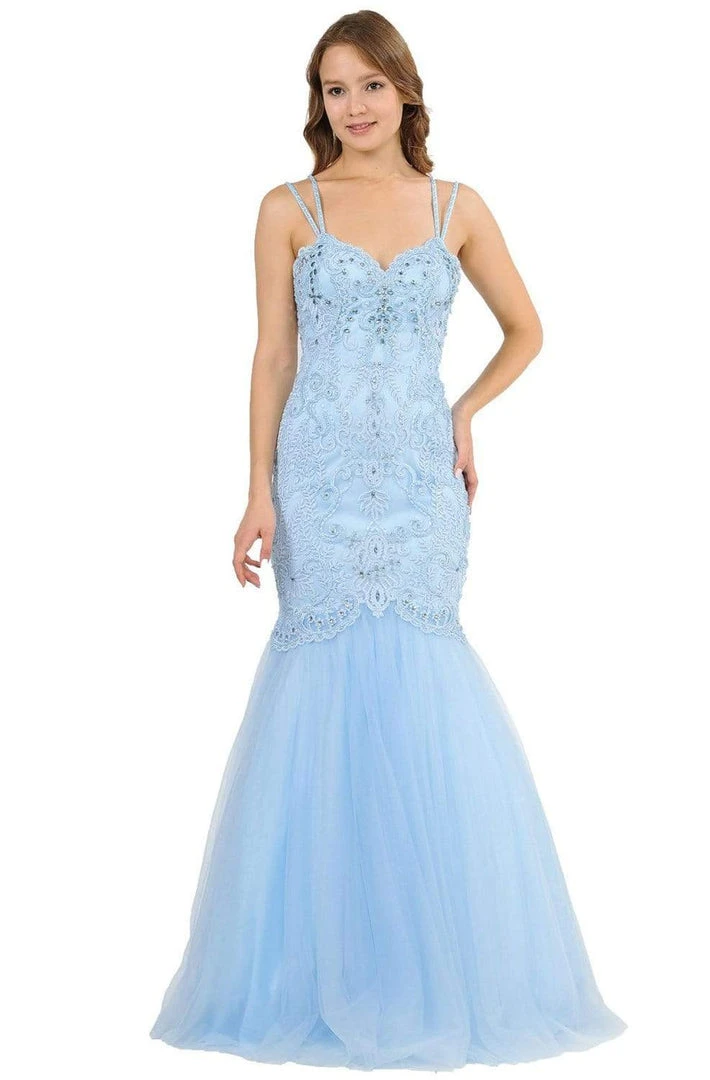 Poly USA - 8352 Embellished Sweetheart Trumpet Gown 6 Poly USA - 8352 Embellished Sweetheart Trumpet Gown