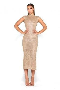 Portia And Scarlett - Honey Dress High Neck Formal Dress Cocktail Dresses