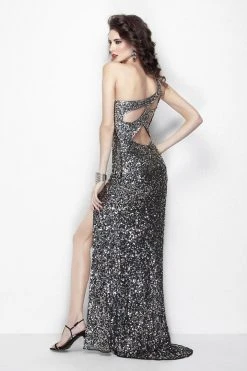 Formal Gowns Primavera Couture - 1122 Sequined Sheath Dress