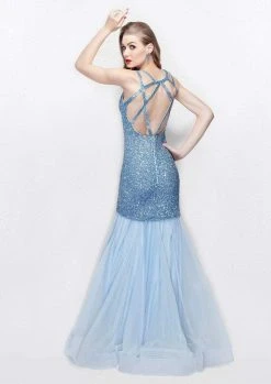 Formal Gowns Primavera Couture - 3039 Sparkling Sequined Sleeveless Mermaid Gown
