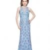 Primavera Couture - 3067 Shimmering Embellishment Sheath Gown Formal Gowns