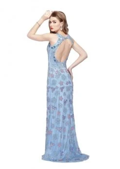 Primavera Couture - 3067 Shimmering Embellishment Sheath Gown Formal Gowns 7 Primavera Couture - 3067 Shimmering Embellishment Sheath Gown Formal Gowns