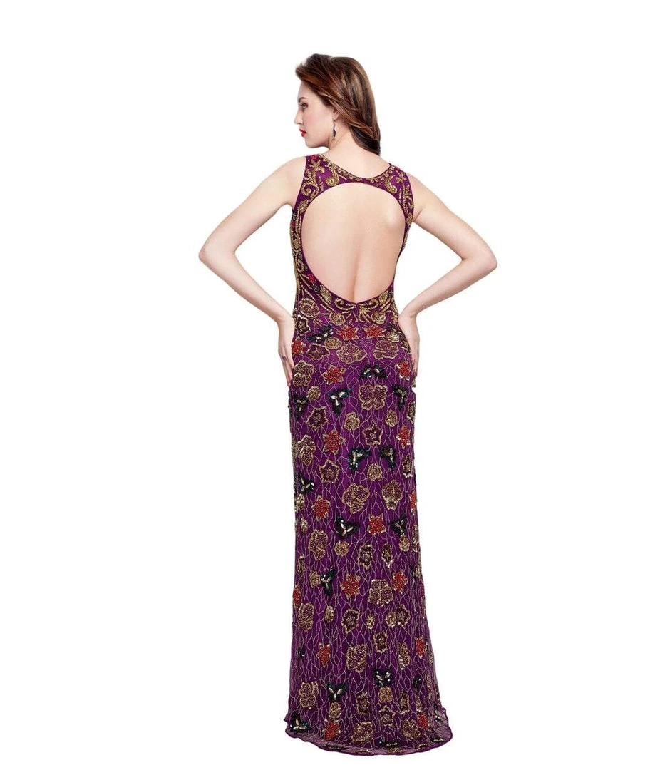 Primavera Couture - 3067 Shimmering Embellishment Sheath Gown Formal Gowns 6 Primavera Couture - 3067 Shimmering Embellishment Sheath Gown Formal Gowns