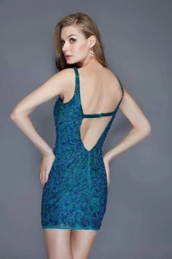 Primavera Couture - 3115 Fully Beaded Plunging Sweetheart Sheath Dress 10 Primavera Couture - 3115 Fully Beaded Plunging Sweetheart Sheath Dress