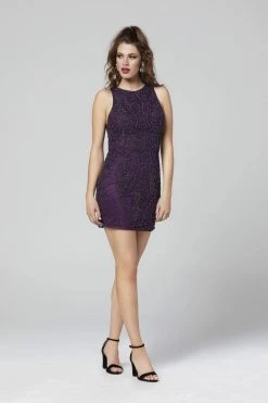 Primavera Couture - 3306 Sleeveless Scoop Neck Beaded Cocktail Dress 13 Primavera Couture - 3306 Sleeveless Scoop Neck Beaded Cocktail Dress