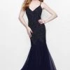 Primavera Couture - Long Sequined Fitted Trumpet Gown 1840 Formal Gowns 1 Primavera Couture - Long Sequined Fitted Trumpet Gown 1840 Formal Gowns