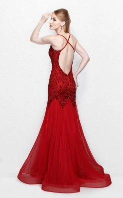 Primavera Couture - Long Sequined Fitted Trumpet Gown 1840 Formal Gowns 14 Primavera Couture - Long Sequined Fitted Trumpet Gown 1840 Formal Gowns
