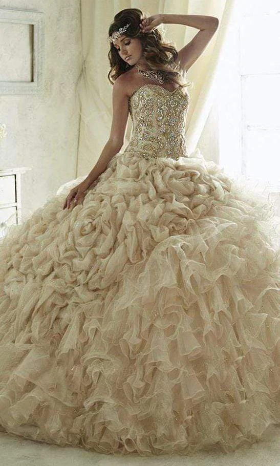 Plus Size Dresses Quinceanera Collection - 26816 Beaded Strapless Tulle Ballgown 3 Plus Size Dresses Quinceanera Collection - 26816 Beaded Strapless Tulle Ballgown