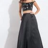 Formal Gowns Rachel Allan - 6081 Two Piece Beaded Mikado Dress 2 Formal Gowns Rachel Allan - 6081 Two Piece Beaded Mikado Dress
