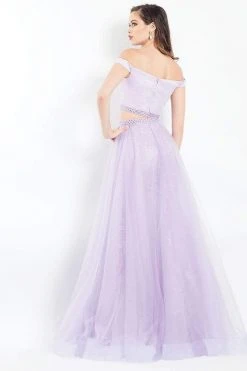 Formal Gowns Rachel Allan - 6198 Two-Piece Floral Embroidered Gown 11 Formal Gowns Rachel Allan - 6198 Two-Piece Floral Embroidered Gown