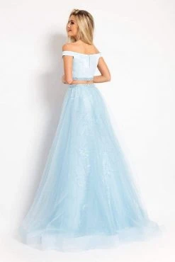 Formal Gowns Rachel Allan - 6198 Two-Piece Floral Embroidered Gown 13 Formal Gowns Rachel Allan - 6198 Two-Piece Floral Embroidered Gown