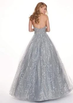 Rachel Allan - 6417 Crystal Embellished Strapless Ballgown Formal Gowns
