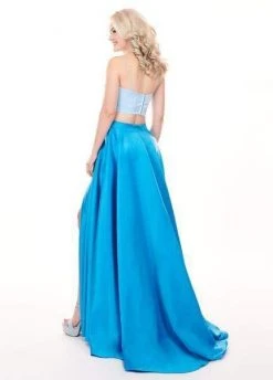 Rachel Allan - 6422 Two Piece Matte Satin A-line Dress Formal Gowns 15 Rachel Allan - 6422 Two Piece Matte Satin A-line Dress Formal Gowns