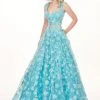 Formal Gowns Rachel Allan - 6467 Sequined Two-Piece Sweetheart Bodice Gown 1 Formal Gowns Rachel Allan - 6467 Sequined Two-Piece Sweetheart Bodice Gown