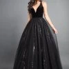 Formal Gowns Rachel Allan Couture - 8364 Velvet V-neck Sequined Tulle Ballgown 2 Formal Gowns Rachel Allan Couture - 8364 Velvet V-neck Sequined Tulle Ballgown