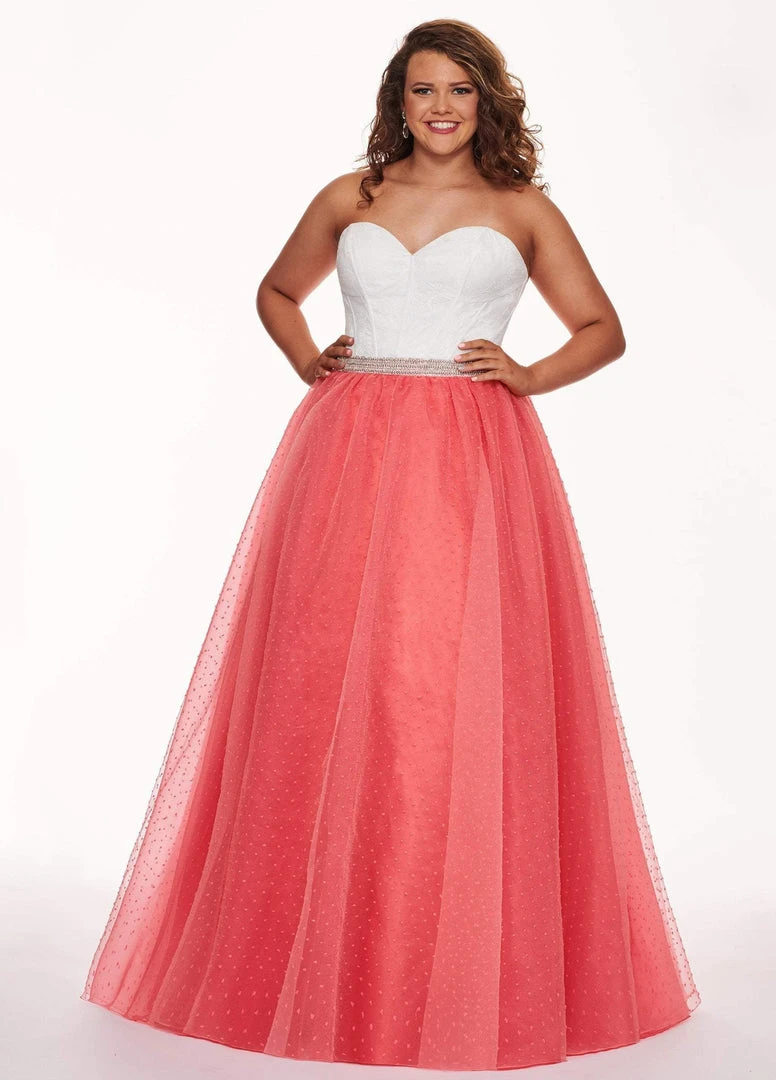 Formal Gowns Rachel Allan Curves - 6677 Strapless Sweetheart Pleated Ballgown 3 Formal Gowns Rachel Allan Curves - 6677 Strapless Sweetheart Pleated Ballgown