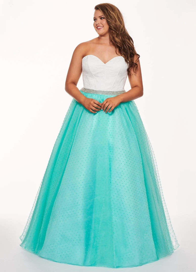 Formal Gowns Rachel Allan Curves - 6677 Strapless Sweetheart Pleated Ballgown 5 Formal Gowns Rachel Allan Curves - 6677 Strapless Sweetheart Pleated Ballgown