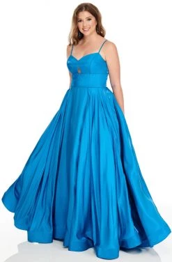 Formal Gowns Rachel Allan Curves - 7229 Sweetheart Ribbon Ballgown