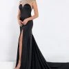 Rachel Allan Prima Donna - 5008 Beaded Cap Sleeve Slit Mermaid Gown 1 Rachel Allan Prima Donna - 5008 Beaded Cap Sleeve Slit Mermaid Gown