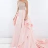 Formal Gowns Rachel Allan Prima Donna - 5036 Jeweled Strapless Gown With Overskirt 1 Formal Gowns Rachel Allan Prima Donna - 5036 Jeweled Strapless Gown With Overskirt