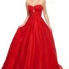 Formal Gowns Rachel Allan Prom - 7139 Strapless Sweetheart Cutout Bodice Long Gown 2 Formal Gowns Rachel Allan Prom - 7139 Strapless Sweetheart Cutout Bodice Long Gown