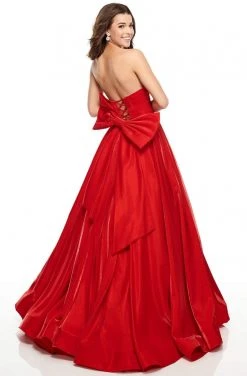 Formal Gowns Rachel Allan Prom - 7139 Strapless Sweetheart Cutout Bodice Long Gown 9 Formal Gowns Rachel Allan Prom - 7139 Strapless Sweetheart Cutout Bodice Long Gown