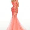 Formal Gowns Rachel Allan Prom - 7199 Sequined Off-Shoulder Mermaid Dress 2 Formal Gowns Rachel Allan Prom - 7199 Sequined Off-Shoulder Mermaid Dress