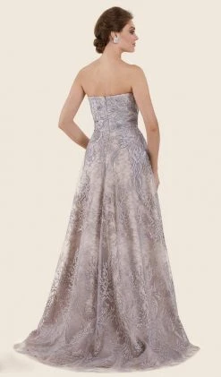 Formal Gowns Rina Di Montella - RD2618 Strapless Lace Sweetheart Ballgown