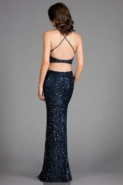 Formal Gowns Scala - 48912 Fully Sequined Sweetheart Sheath Dress 7 Formal Gowns Scala - 48912 Fully Sequined Sweetheart Sheath Dress