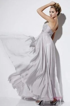 Formal Gowns Studio 17 - 12494 Strapless Beaded Sweetheart Empire Gown