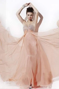 Formal Gowns Studio 17 - 12494 Strapless Beaded Sweetheart Empire Gown