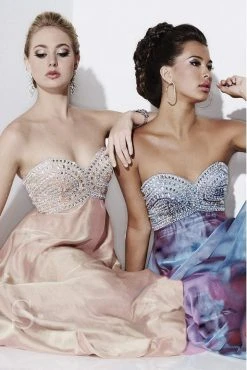 Studio 17 - 12497 Embellished Sweetheart Bandeau Empire Gown Formal Gowns 5 Studio 17 - 12497 Embellished Sweetheart Bandeau Empire Gown Formal Gowns