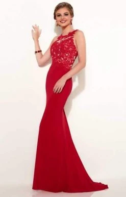 Studio 17 - 12596 Elegant Long Fitted Dress Formal Gowns