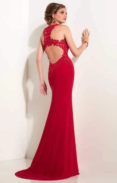 Studio 17 - 12596 Elegant Long Fitted Dress Formal Gowns 4 Studio 17 - 12596 Elegant Long Fitted Dress Formal Gowns