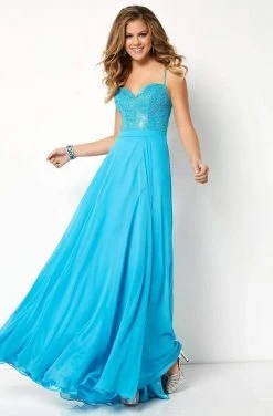 Studio 17 - 12659 Jeweled Sweetheart Bodice Chiffon A-Line Gown