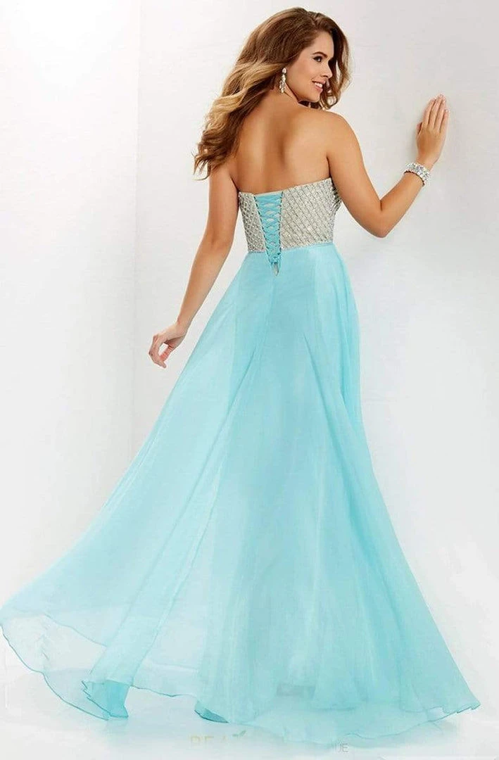 Formal Gowns Studio 17 - 12670 Rhinestone Accented Chiffon A-line Dress 4 Formal Gowns Studio 17 - 12670 Rhinestone Accented Chiffon A-line Dress