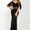 Studio 17 - 12692 Two Piece Lace Off-Shoulder Sheath Dress Formal Gowns 2 Studio 17 - 12692 Two Piece Lace Off-Shoulder Sheath Dress Formal Gowns